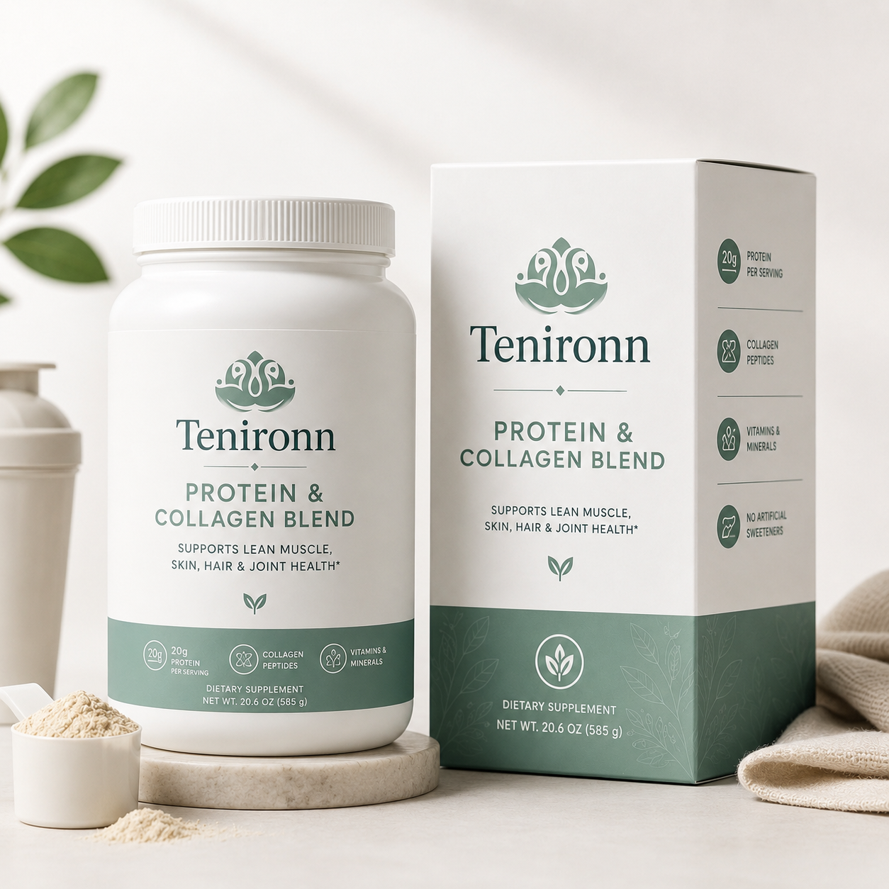 Tenironn Protein & Collagen Blend